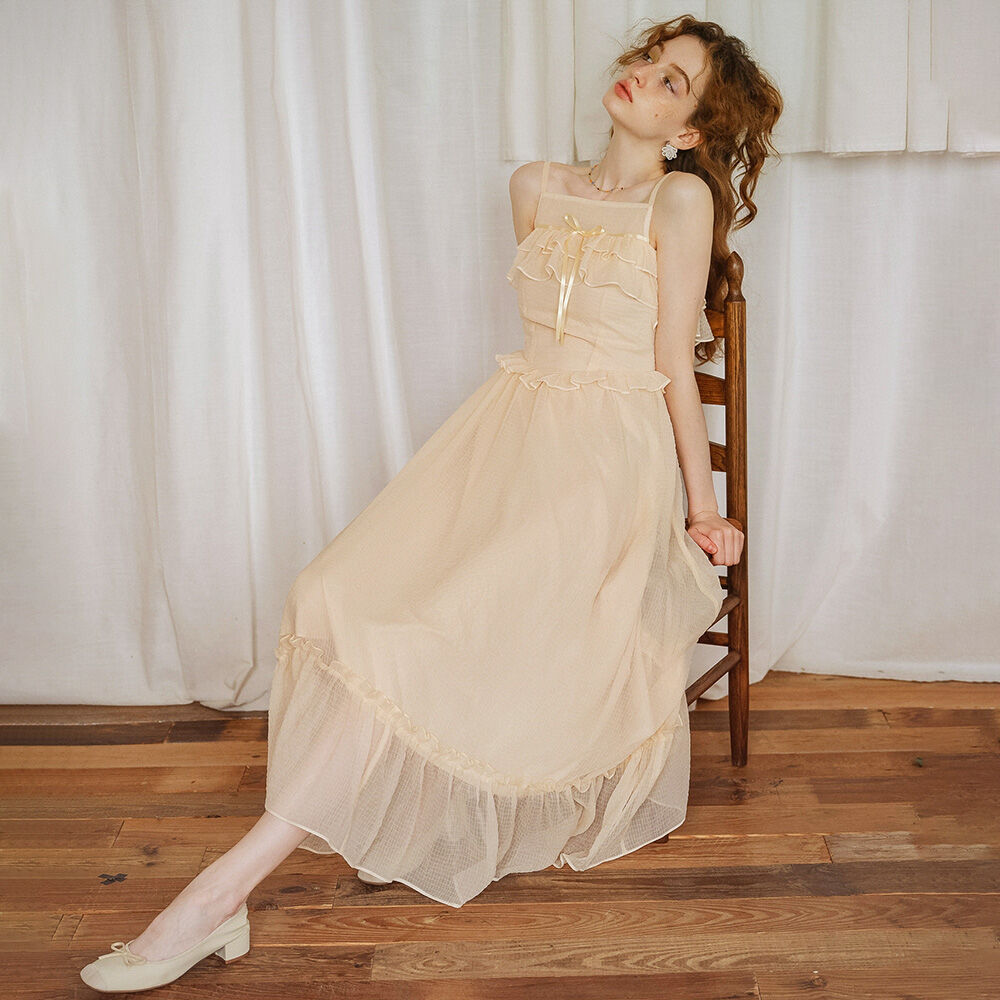 ★Cest Moidew★ Cest_Seethrough sleeve fairy dress Cest_See-through sleeve fairy dress - 감도 깊은 취향 셀렉트