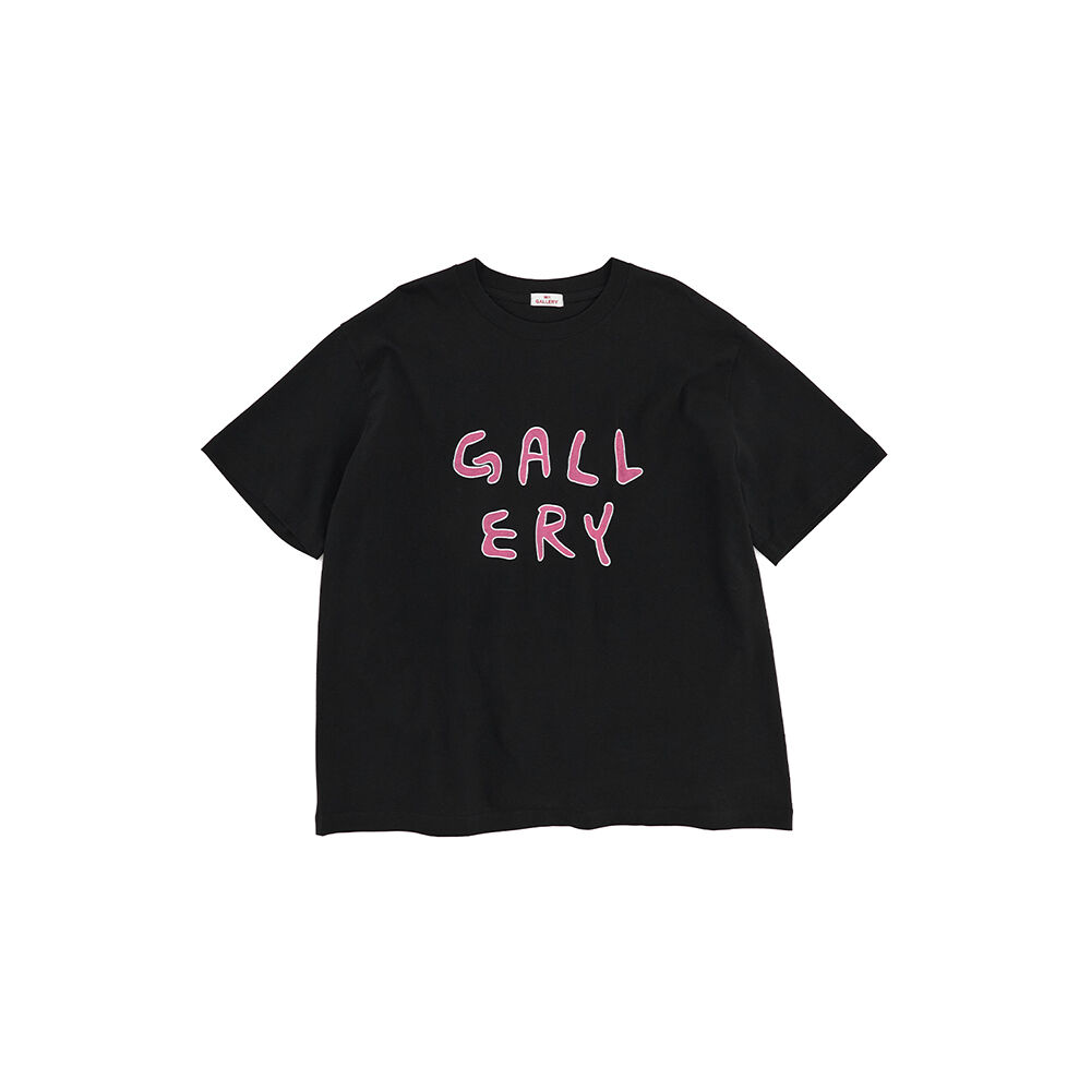 【1011 Gallery】Gallery Stroke Logo T-Shirt Gallery Stroke Logo T-Shirt - Black - 1011GALLERY