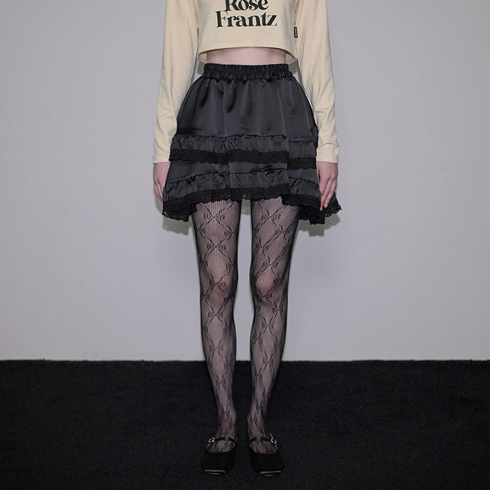 TUTU MIX SKRIT PANTS / BLACK - 감도 깊은 취향 셀렉트샵 29CM