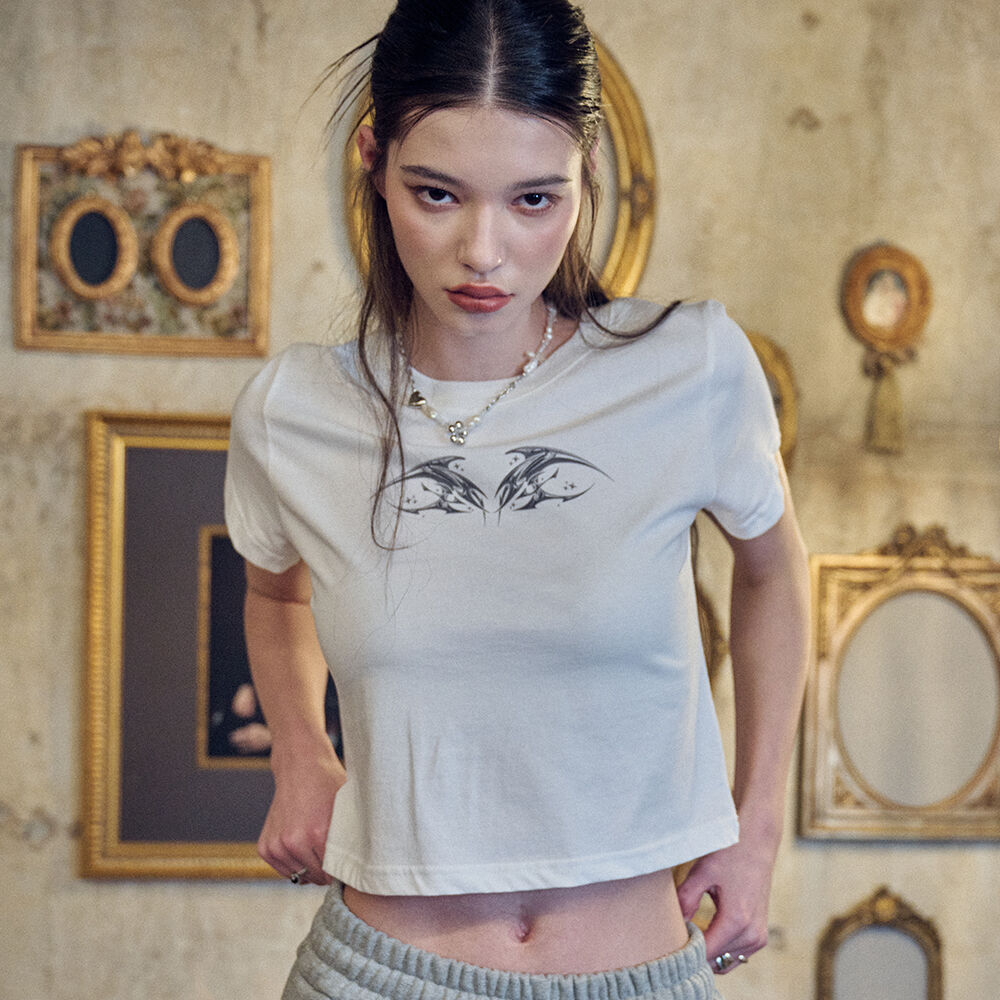 Sculptor X Fantasia] Fairy Tee Pale Pink - 감도 깊은 취향