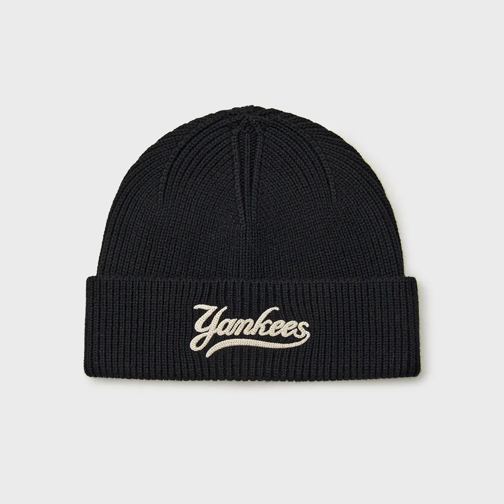 24FW★YESEYESEE x Newera★Y.E.S Jacquard Pompon Knit Beanie MUSINSA | YESEYESEE YESEYESEE x Newera Y.E.S Jacquard Pompon