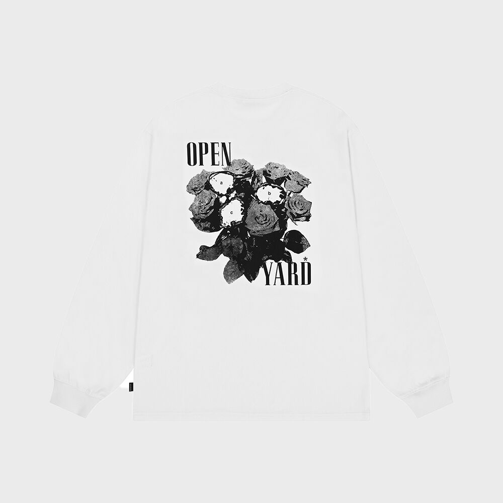 ROSE OPYD LONG SLEEVE - WHITE - 감도 깊은 취향 셀렉트샵 29CM