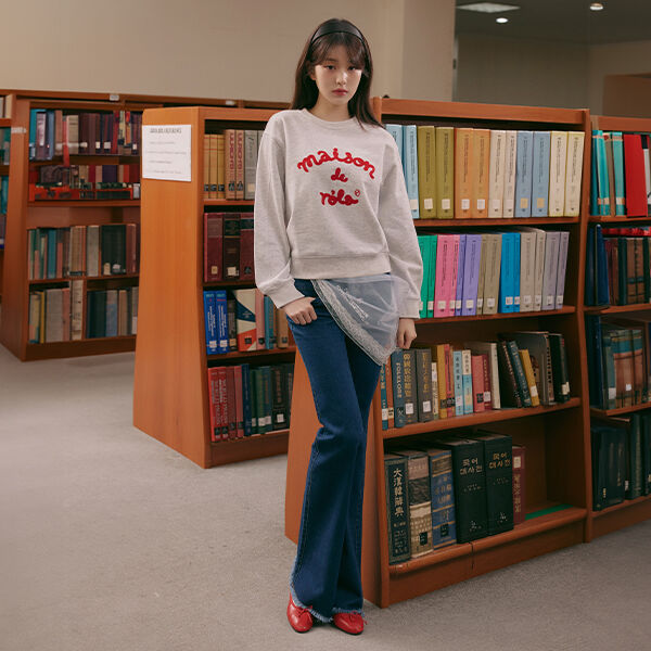 ROLAROLA★大人気★ROLA BOOTS CUT DENIM rolarola-ROLA BOOTS CUT DENIM BLUE│삼성물산 온라인몰 SSF Shop