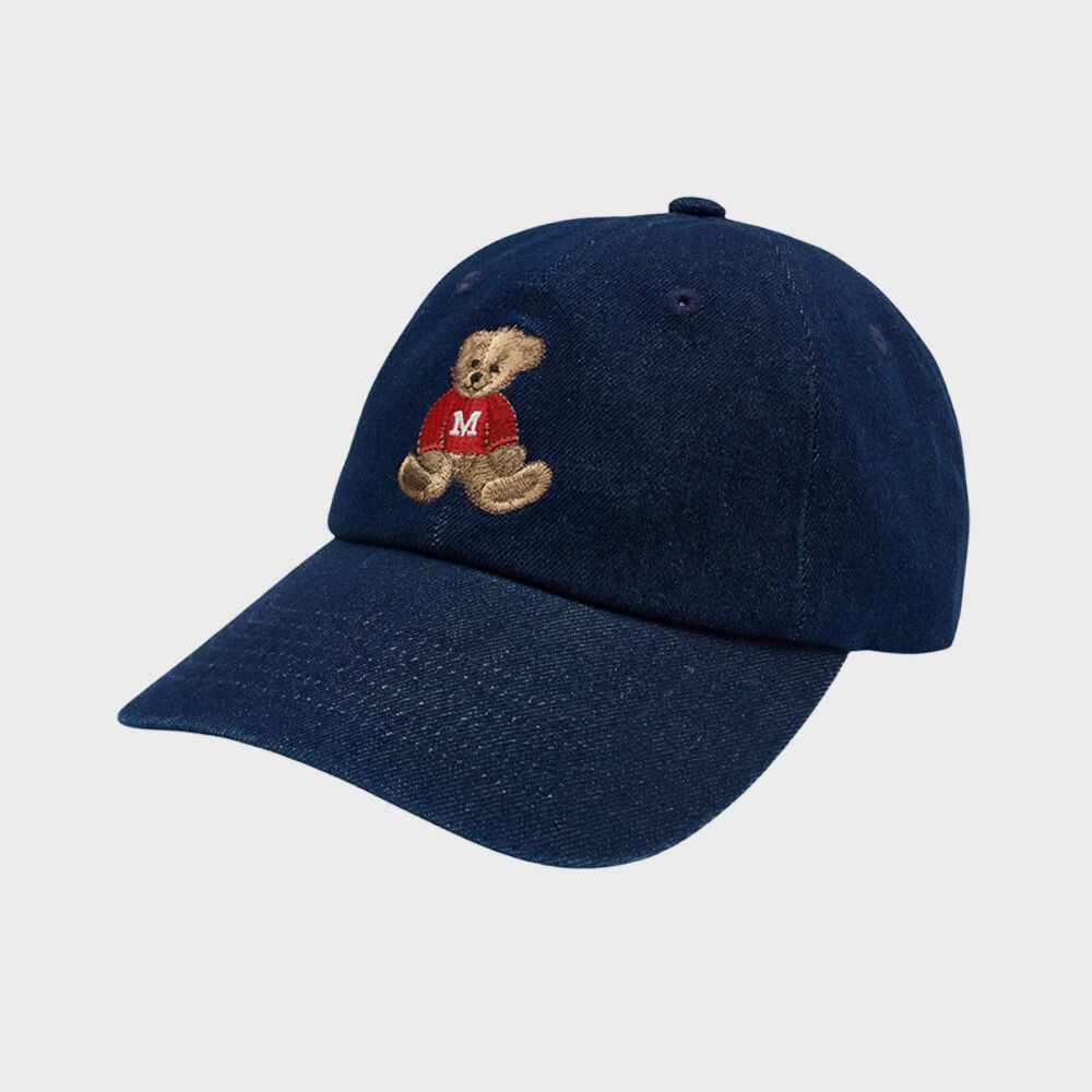 SURFING DOODLE BEAR CAP navy - 감도 깊은 취향 셀렉트샵 29CM