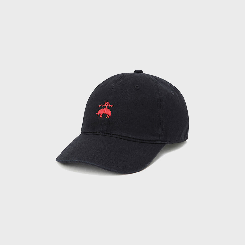 Devil Logo Patch Ball Cap - Black - 감도 깊은 취향 셀렉트샵 29CM
