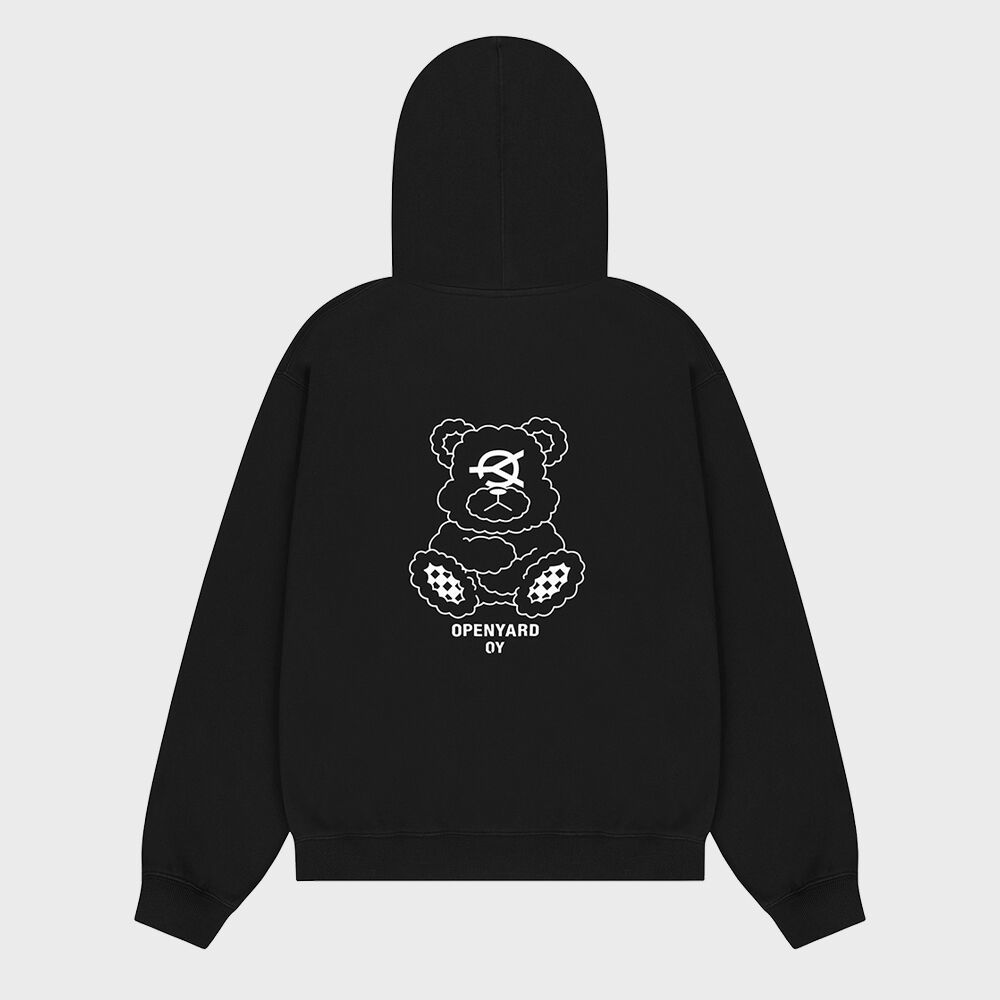 ★OY★ ODOLLY HOODIE ZIP UP - BLACK★正規品/韓国直送料込 ODOLLY HOODIE ZIP UP - BLACK - 감도 깊은 취향 셀렉트샵 29CM