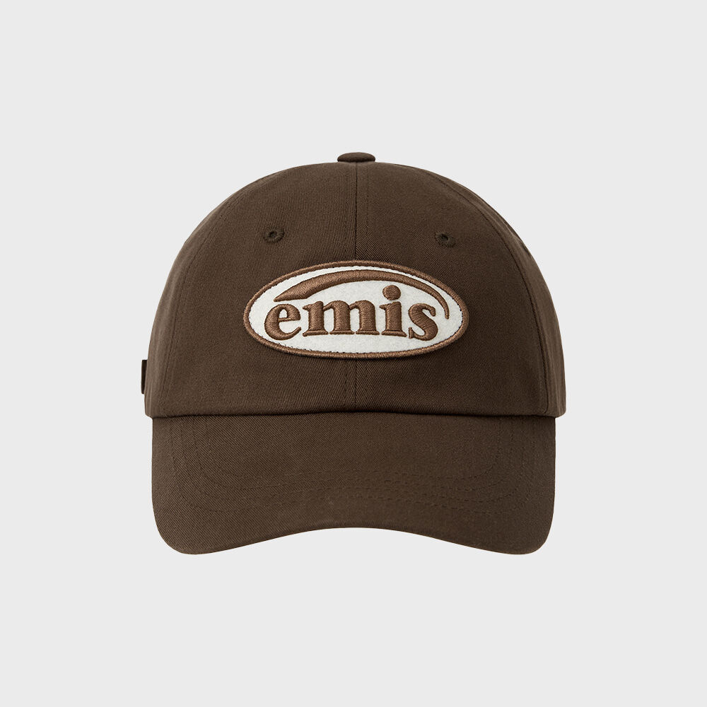 EMIS★TONE ON TONE WAPPEN BALL CAP-BLACK TONE ON TONE WAPPEN BALL CAP-BLACK - EMIS