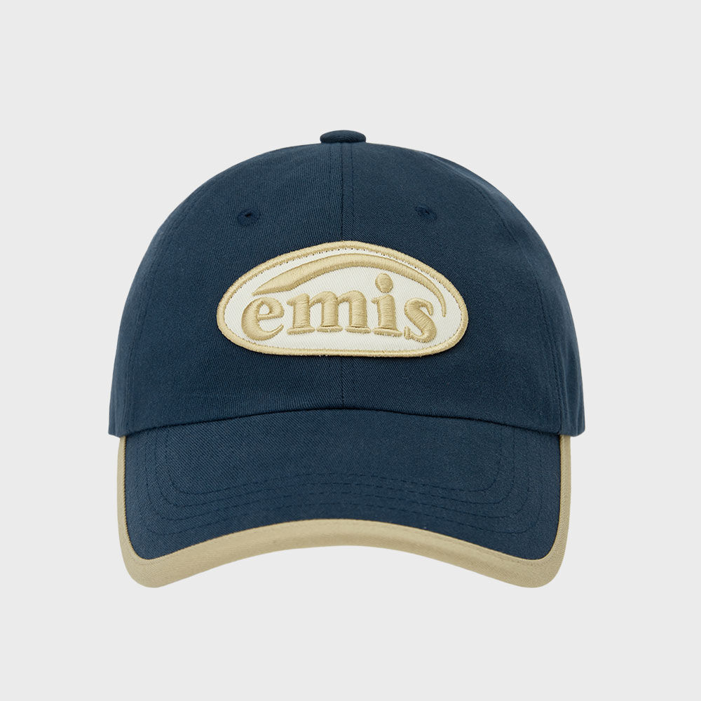 BEIGE TRIMMING BALL CAP-NAVY - 감도 깊은 취향 셀렉트샵 29CM