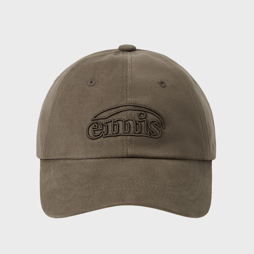 EMBOSSING LOGO BALL CAP-CHARCOAL - 감도 깊은 취향 셀렉트샵 29CM