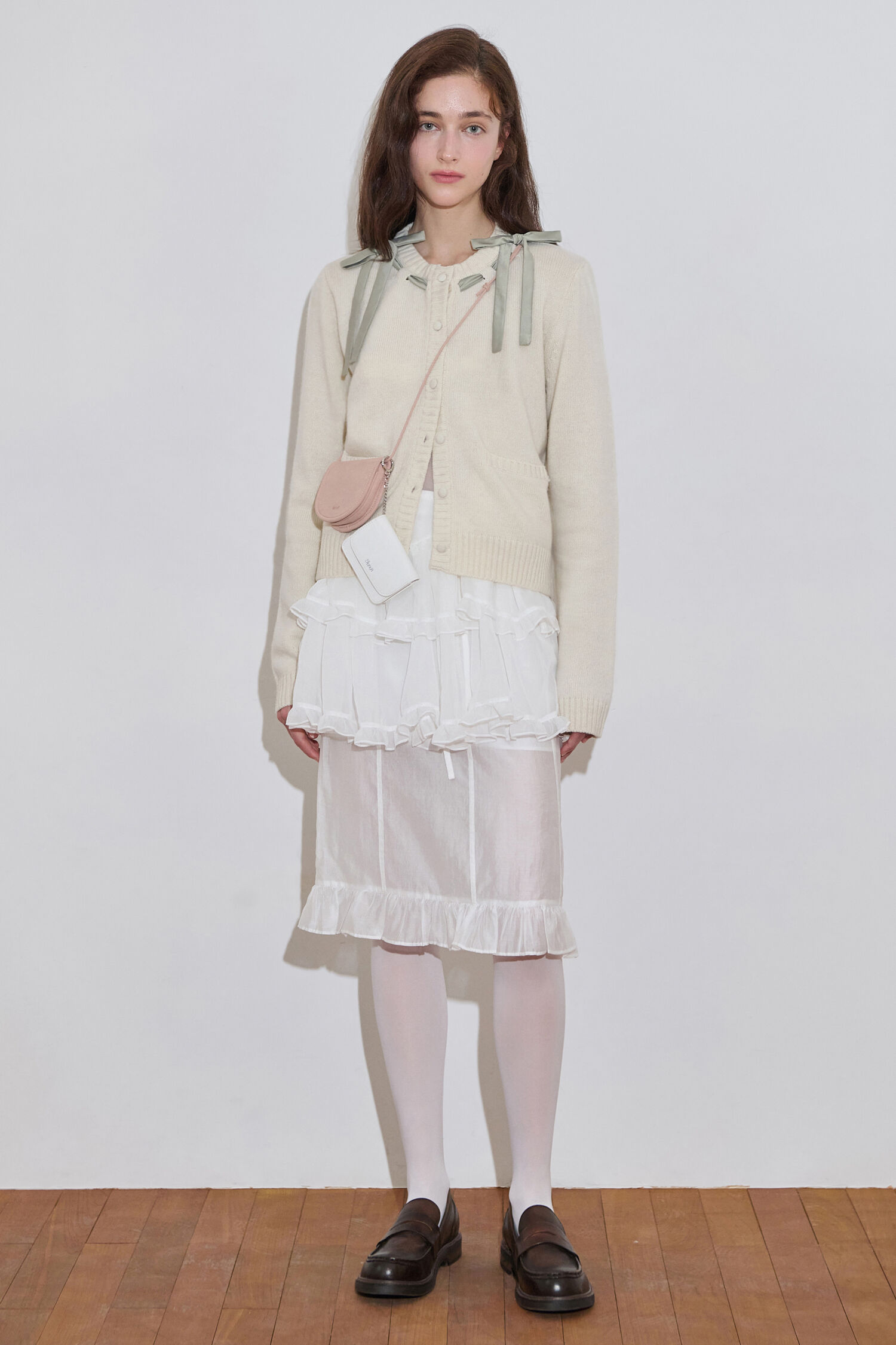 Rose Lace Sheer Dress (White) - 감도 깊은 취향 셀렉트샵 29CM Rose Lace Sheer Dress (White) - 감도 깊은 취향 셀렉트샵 29CM