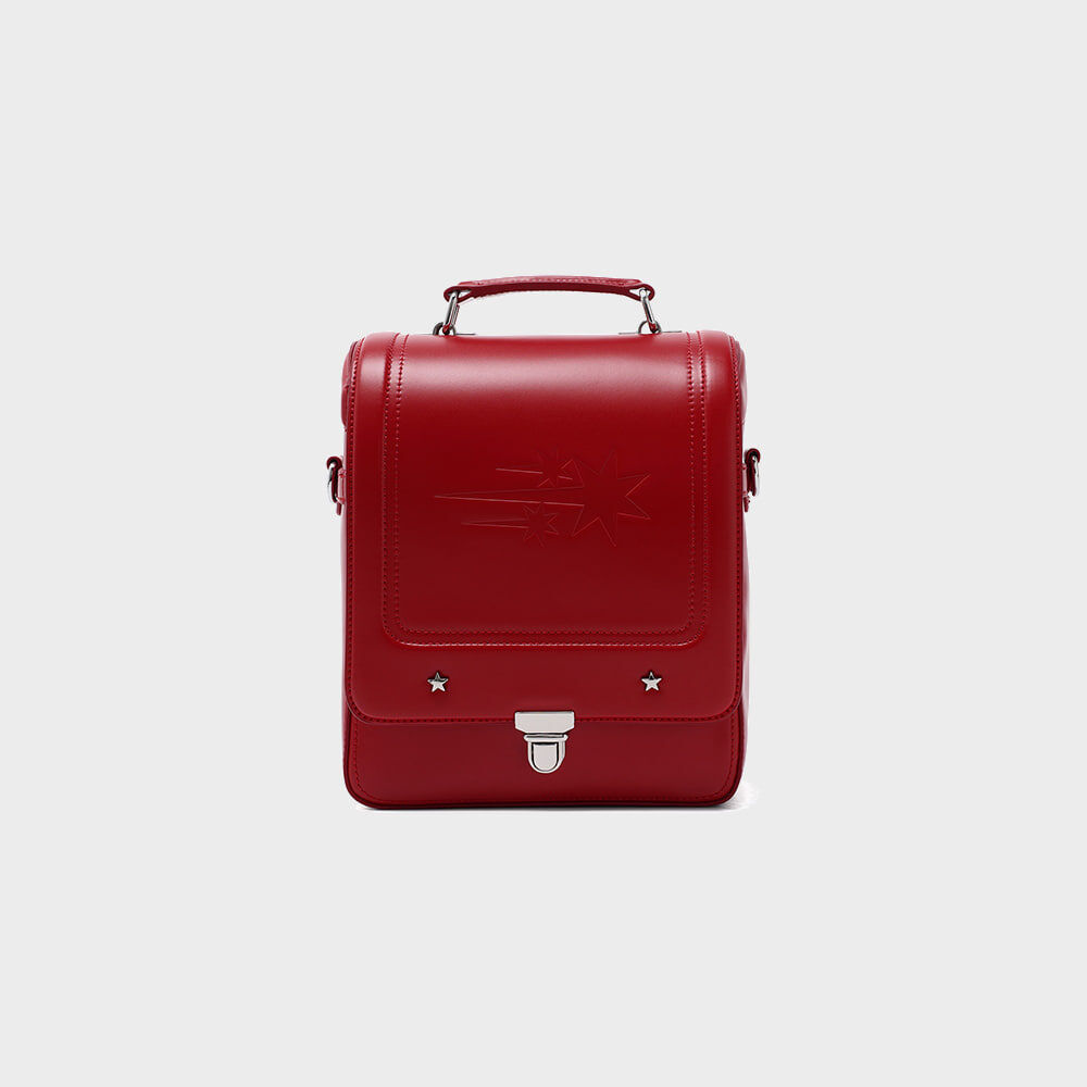 トートバッグ [NICEGHOSTCLUB]FFATS PUDING BAG_RED(NG2EMUAB47A) FFATS PUDING BAG_RED(NG2EMUAB47A) - 감도 깊은 취향 셀렉트샵 29CM