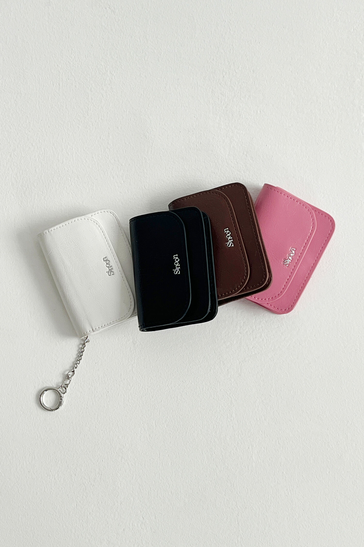 ☆sinoon☆ Sinoon Logo Card Wallet Pink SINOON
