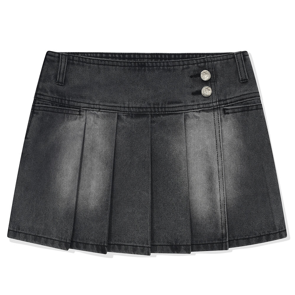 【GRAILZ】SPRAY BIKER SKIRT [BLACK] SPRAY BIKER SKIRT [BLACK] - 감도 깊은 취향 셀렉트샵 29CM