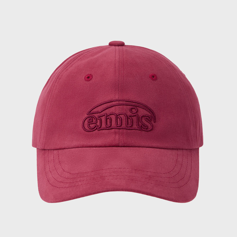 ★EMIS★ TWILL CAPITAL LOGO BALL CAPBRICK m1037_1348952 TWILL CAPITAL LOGO BALL CAP-BLACK - EMIS