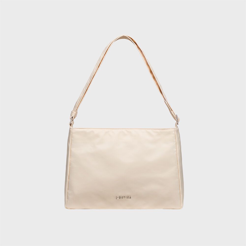 PUFFER BARREL BAG-BEIGE - 감도 깊은 취향 셀렉트샵 29CM