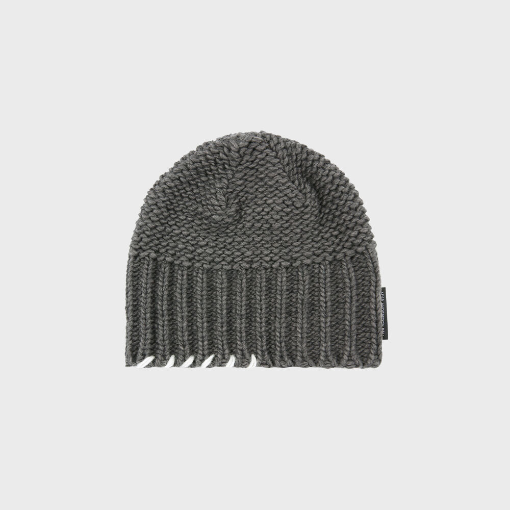 YESEYESEE x Newera Y.E.S Jacquard Pompon Knit Beanie Orange