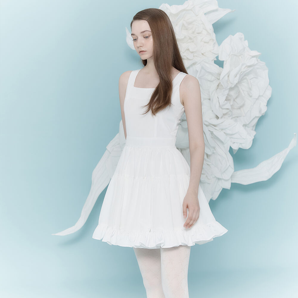 ■The tis■ SAILOR CREAM DRESS_TT4S610BK SAILOR CREAM DRESS_TT4S610BK - 감도 깊은 취향 셀렉트샵 29CM