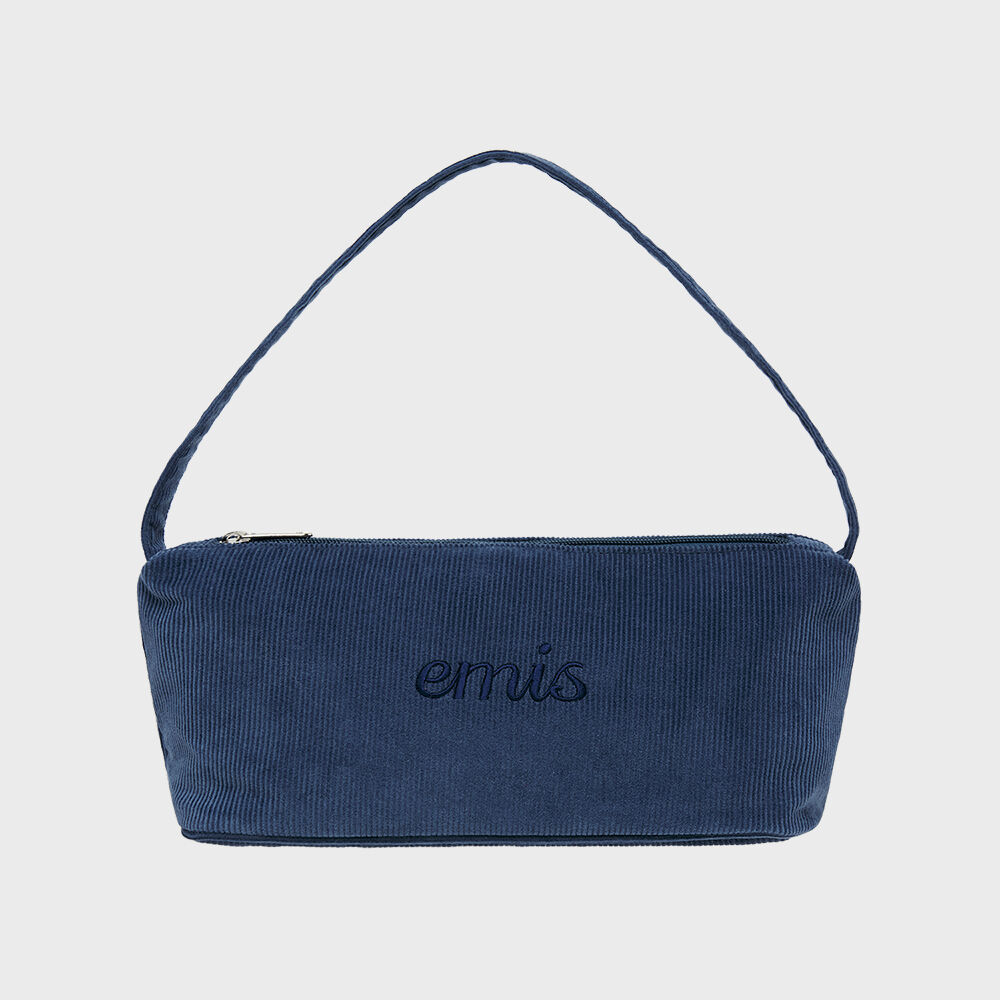 CORDUROY DAILY LONG HOBO BAG-PINK - 감도 깊은 취향 셀렉트샵 29CM