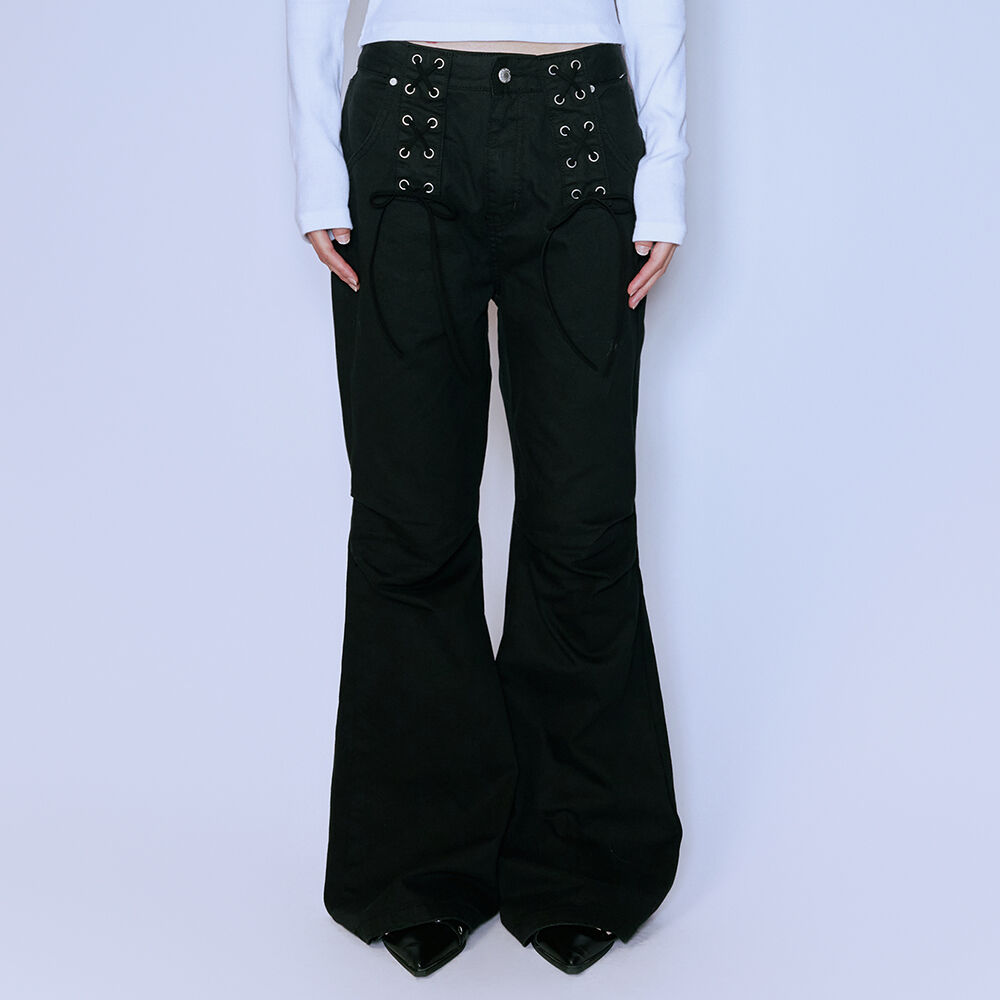 ★AESPA KARINA着用★ LUVISTRUE FS BOOTSCUT POCKET CARGO PANT aespa karina – hyein