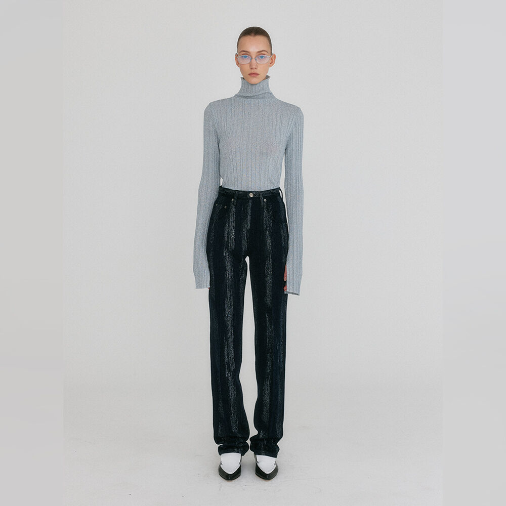 LOREN napping pin washing pants_black - 감도 깊은 취향