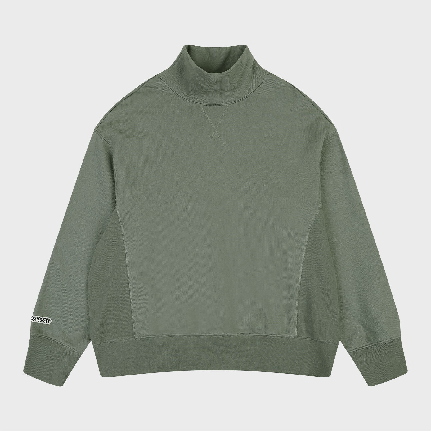 Y.E.S Pigment Embroidery Sweatshirt Green - 감도 깊은 취향
