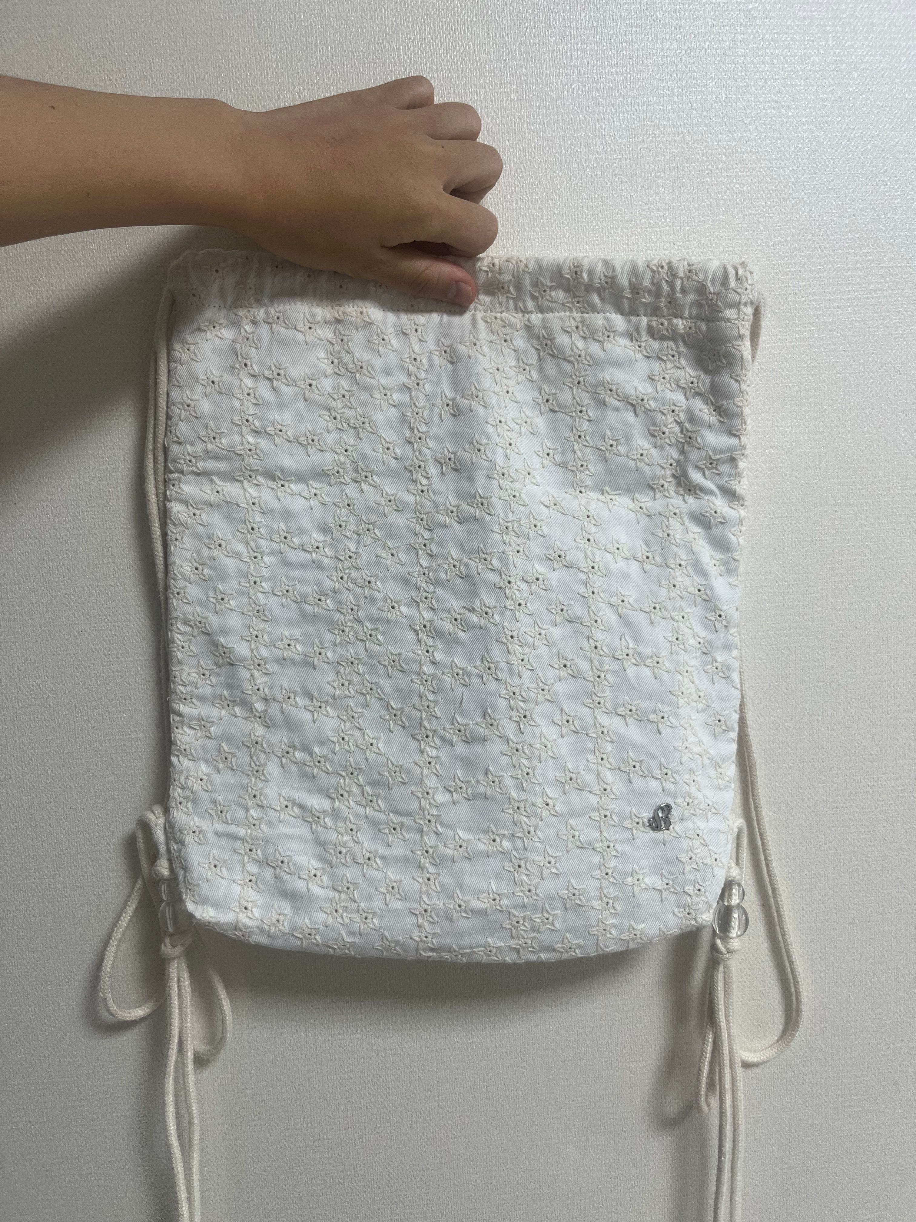 FILLINTHEBLANK★韓国★人気★Starfish Gym bag (ivory) Starfish Gym bag (ivory) - 감도 깊은 취향 셀렉트샵 29CM