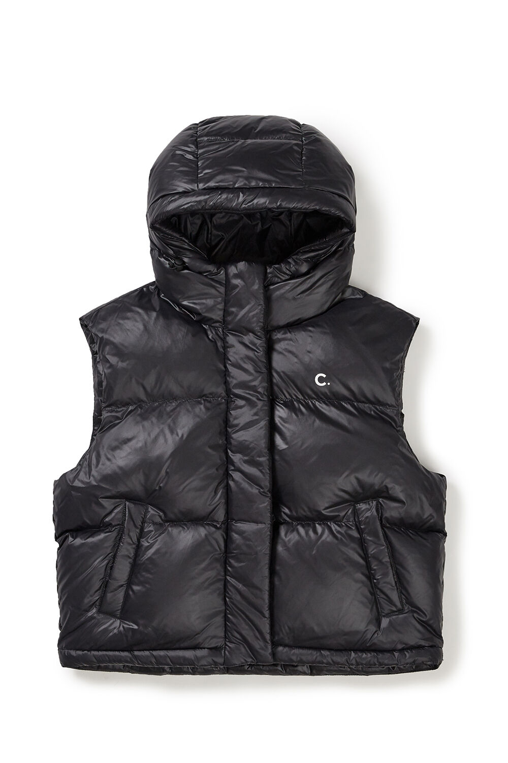[Clove]★24FW★韓国人気★Hood Down Vest 24FW clove] Hood Down Vest (Black) - 감도 깊은 취향 셀렉트샵