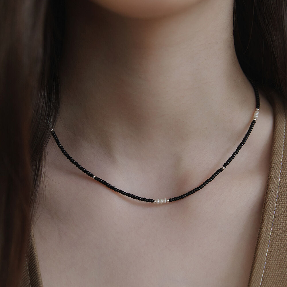☆TATIANA☆ SILVER925 Shine Tinsel Necklace NZ2017 SILVER925) Shine Tinsel Necklace NZ2017 - 감도 깊은 취향
