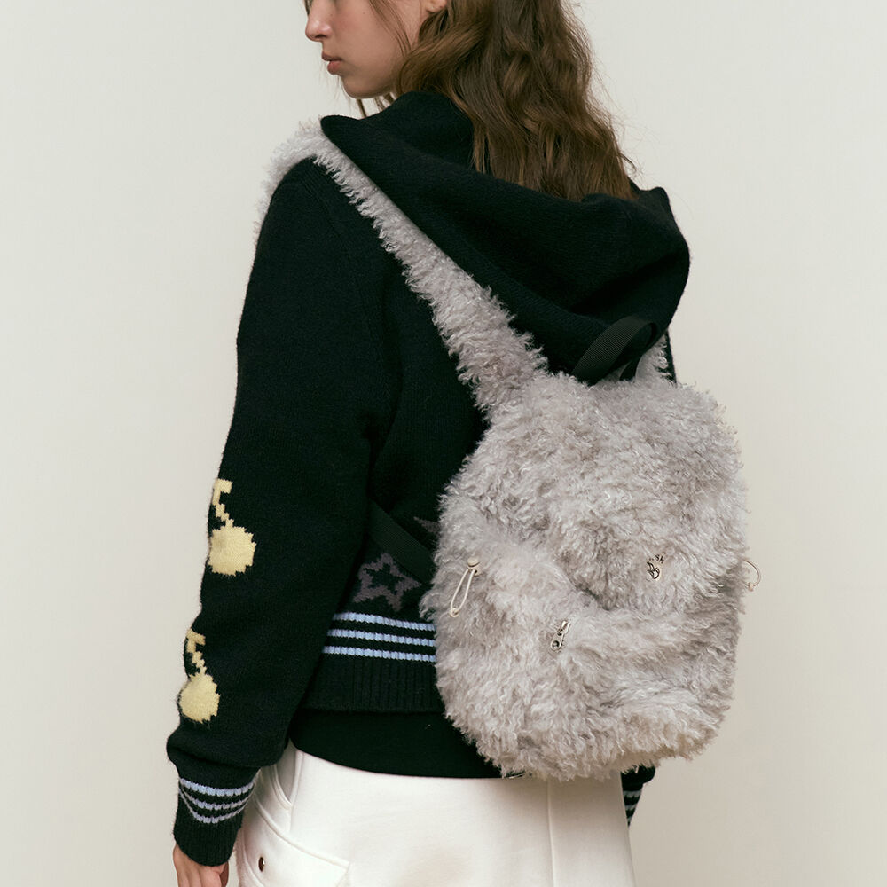 バックパック・リュック MOIFAIRE MOIFAIRE FUR BACKPACK BEGIE MOIFAIRE FUR BACKPACK / BEGIE - 감도 깊은 취향 셀렉트샵 29CM