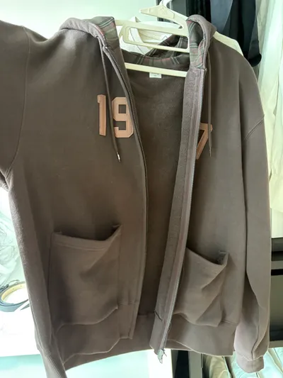 Mmlg] CHECK PATTERN HOOD ZIPUP (WOODY BROWN) - 감도 깊은