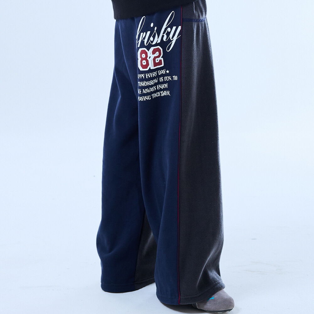 NF] WESTERN STITCH LINE JOGGER PANTS (WHITE)_F23QD845 - 감도
