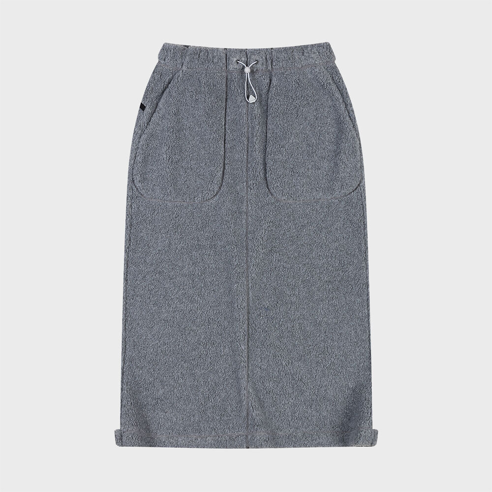 【THE MUSEUM VISITOR】 DOT MIXED MAXI SKIRT /追跡付 THE MUSEUM VISITOR(ザミュージアムビジター)のレディース