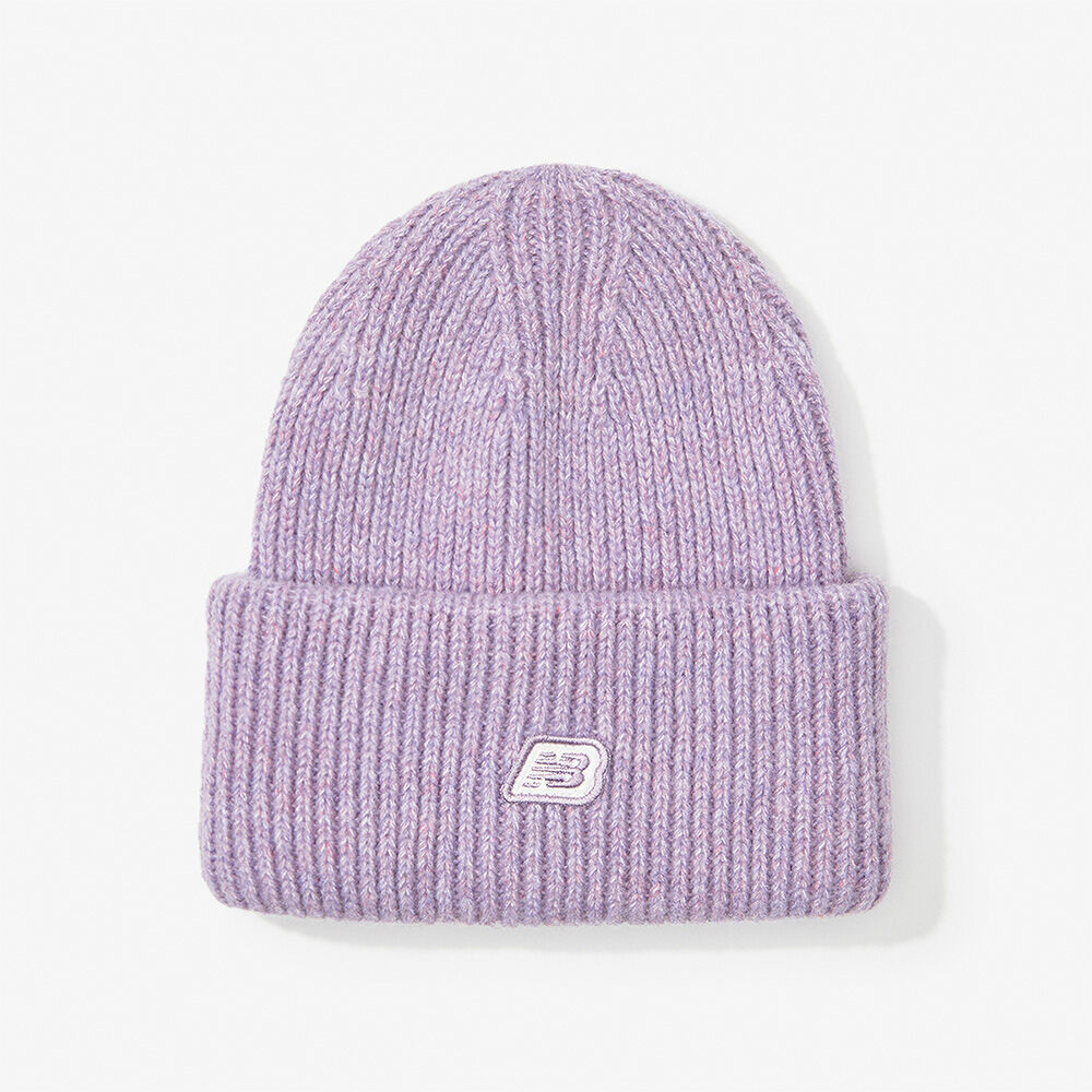 ハット +New Balance+ NBGDEFW802 Heavy Beanie PURPLE NBGDEFW802_75 NBGDEFW802 / 헤비 비니 (PURPLE) - 감도 깊은 취향 셀렉트샵 29CM