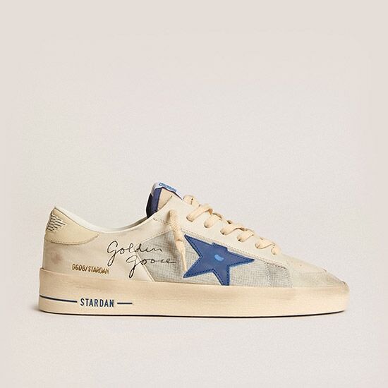 GOLDEN  レディース スニーカー GWF00724 F006475 70138 Women's Lightstar in metallic leather and silver mesh with