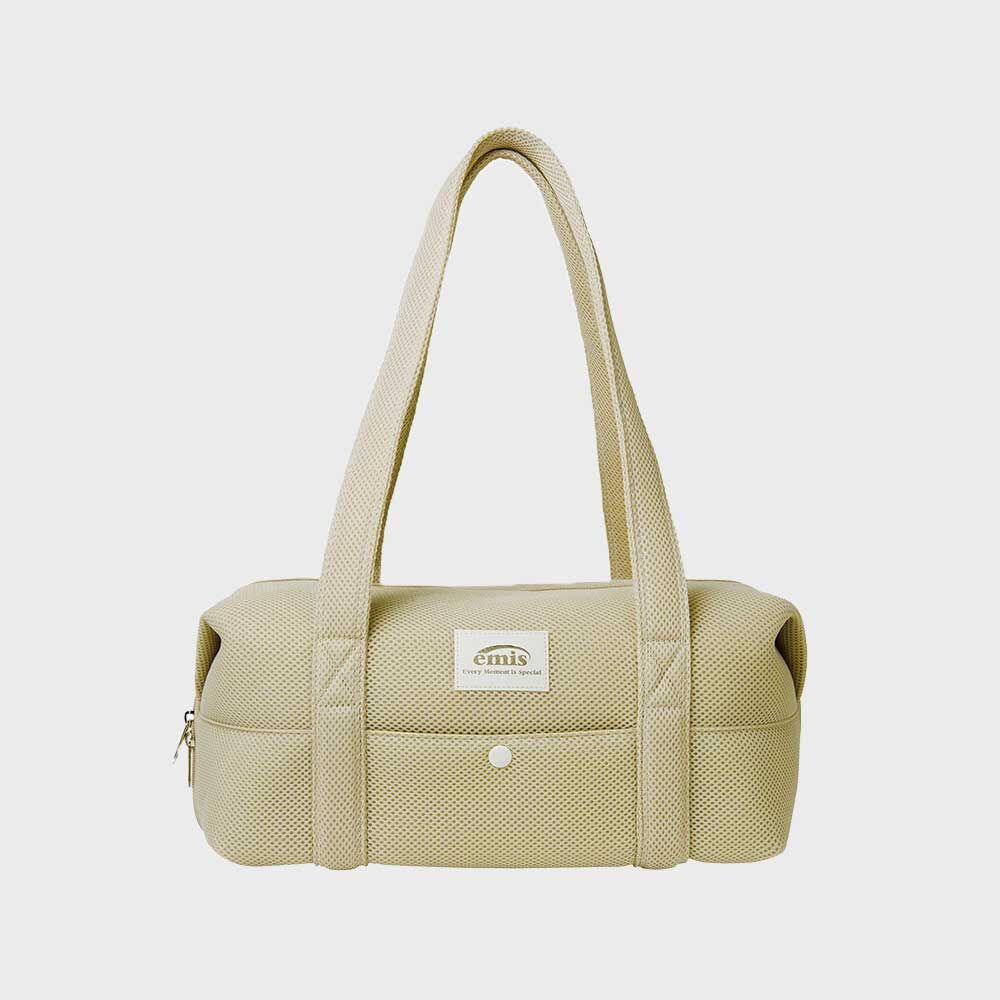 Color Block Mini Duffle Bag Pink/Camel - 감도 깊은 취향