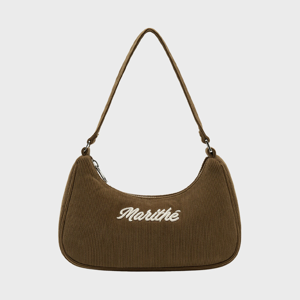 【MARITHE】韓国人気★EMBROIDERY LOGO CORDUROY SHOULDER BAG Summer Sale Up to 70% 🧪🪞⋆˚📝 on X: 
