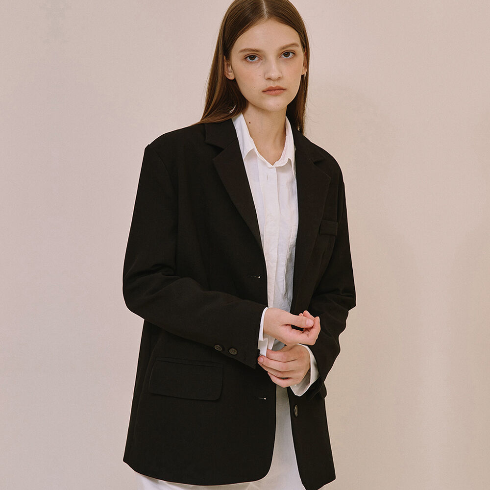 ジャケット on&on Minimal Stitch Point Jacket NEW4XJ214_91 온앤온]Minimal Stitch Point Jacket NEW4XJ214_91