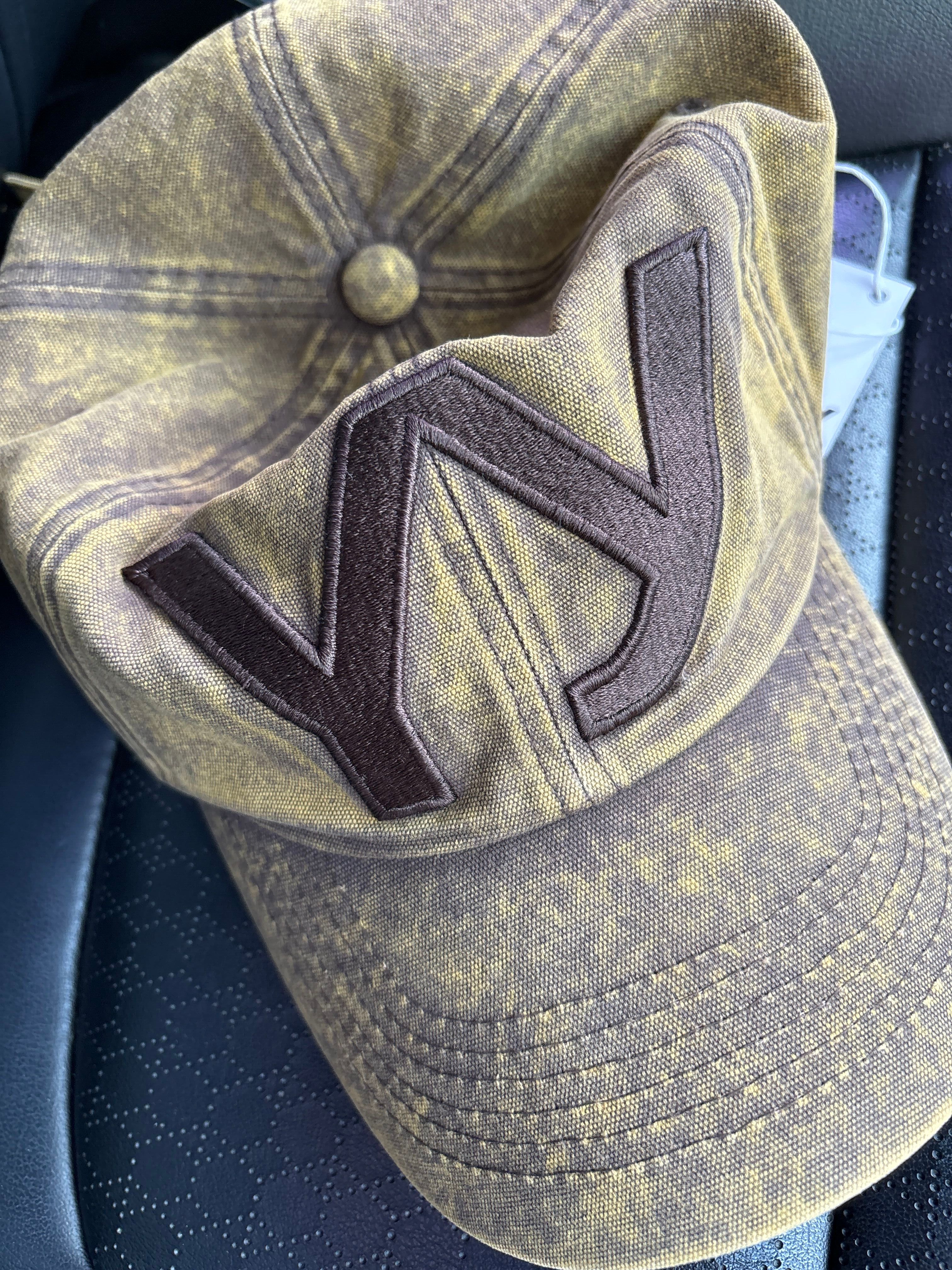 YY COTTON BALL CAP (YELLOWISH BROWN) - 감도 깊은 취향 셀렉트