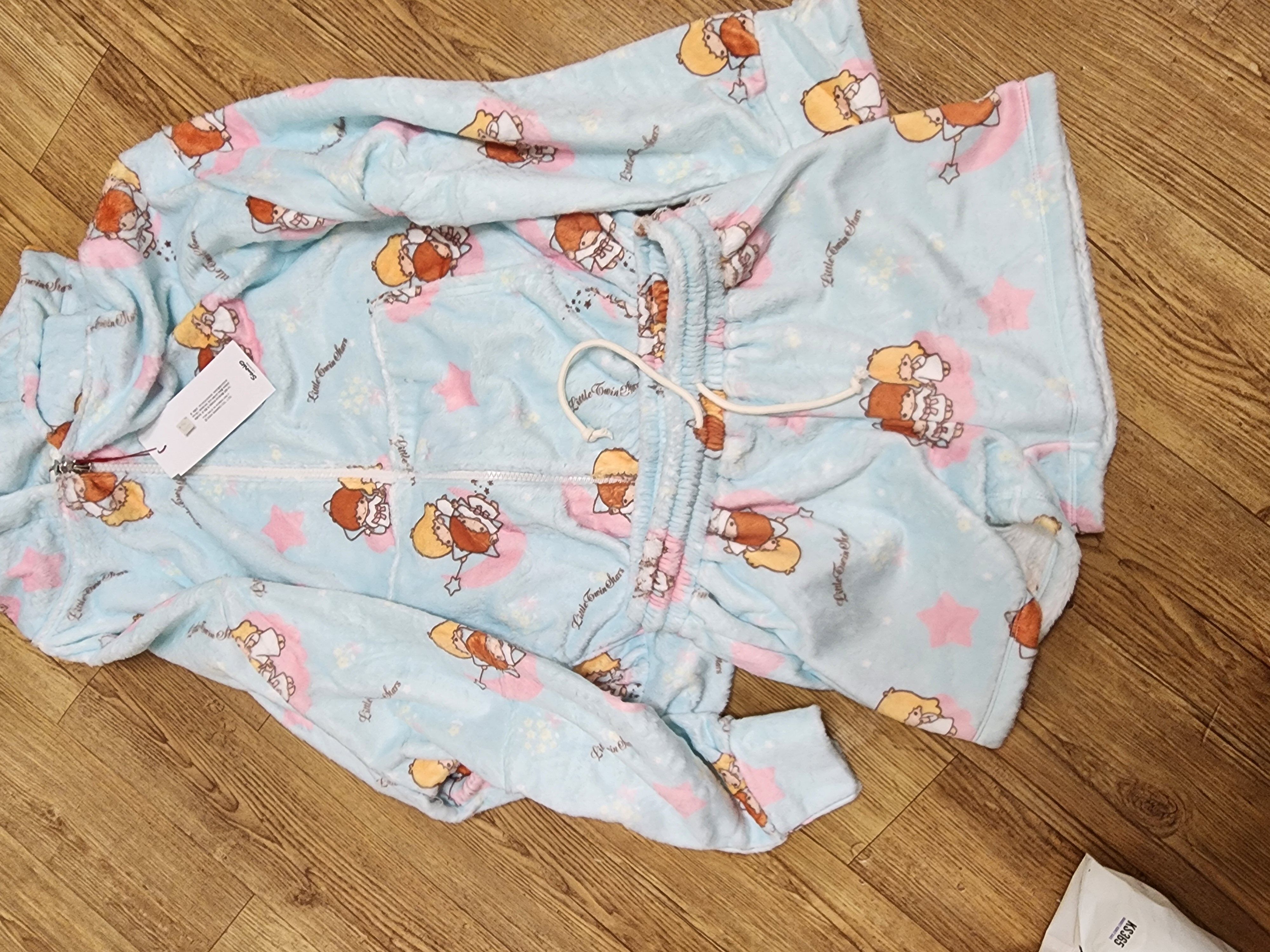 ◆YOUHEE X LITTLE TWIN STARS GRAPHIC TERRY HOOD ZIP-UP SET◆ YOUHEE X LITTLE TWIN STAR GRAPHIC TERRY HOOD ZIP-UP SET UP