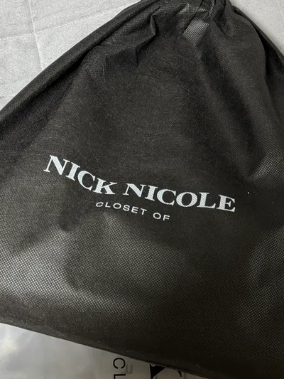 ★NlCK&NLCOLE★ NICOLE POCKET LEATHER BAGUETTE BAG_BLACK MUSINSA | NICK&NICOLE NICOLE POCKET LEATHER BAGUETTE BAG_BLACK
