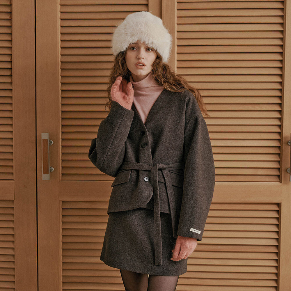 [ODDONEOUT] PEARL RIBBON TWEED JACKET ☆送料込☆ PEARL RIBBON TWEED JACKET IVORY - ODD ONE OUT