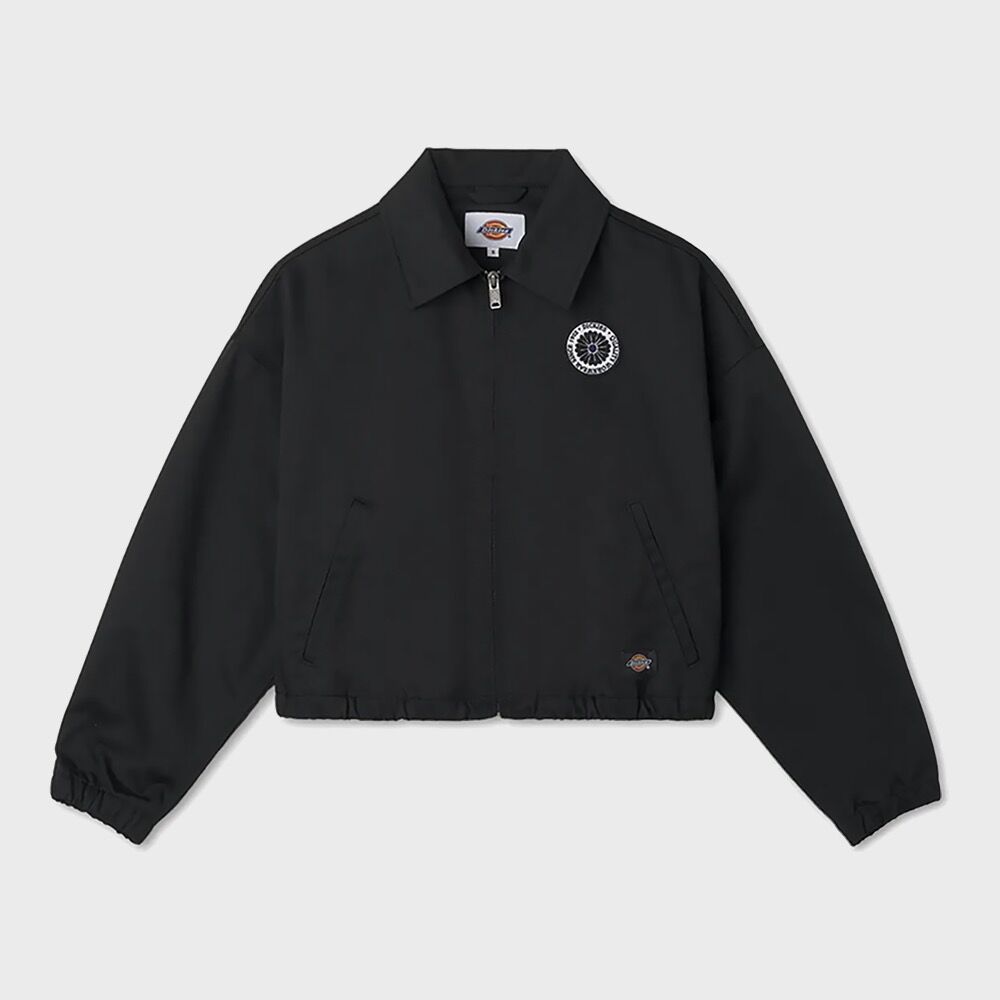 【新品未使用】aeae WEB LOGO TEAM JACKET WEB LOGO TEAM JACKET [BLACK] - aeae