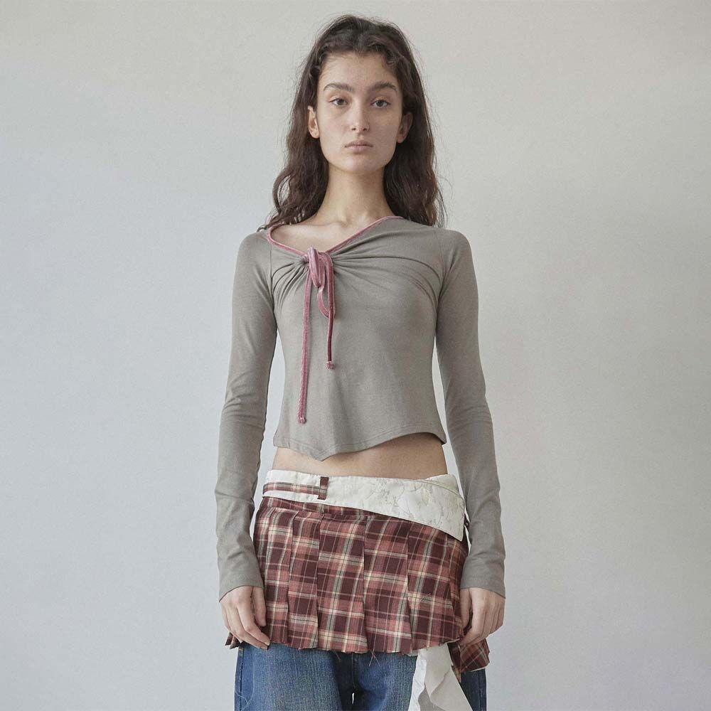 ★NOFFICIALNOFFICE★COLOR PIPING BOLERO SET BEIGE★正規品 COLOR PIPING BOLERO SET BEIGE - 감도 깊은 취향 셀렉트샵 29CM