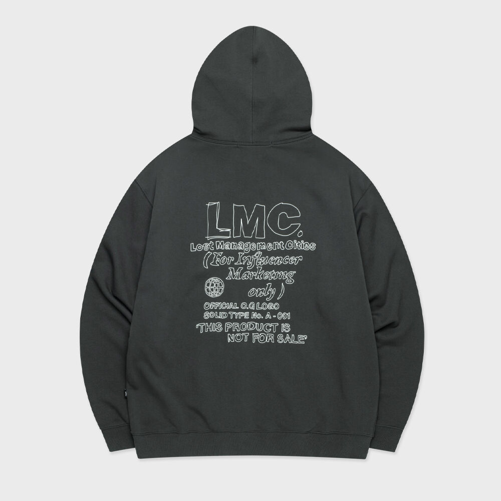 DOODLE GLOBE HOODIE black - 감도 깊은 취향 셀렉트샵 29CM