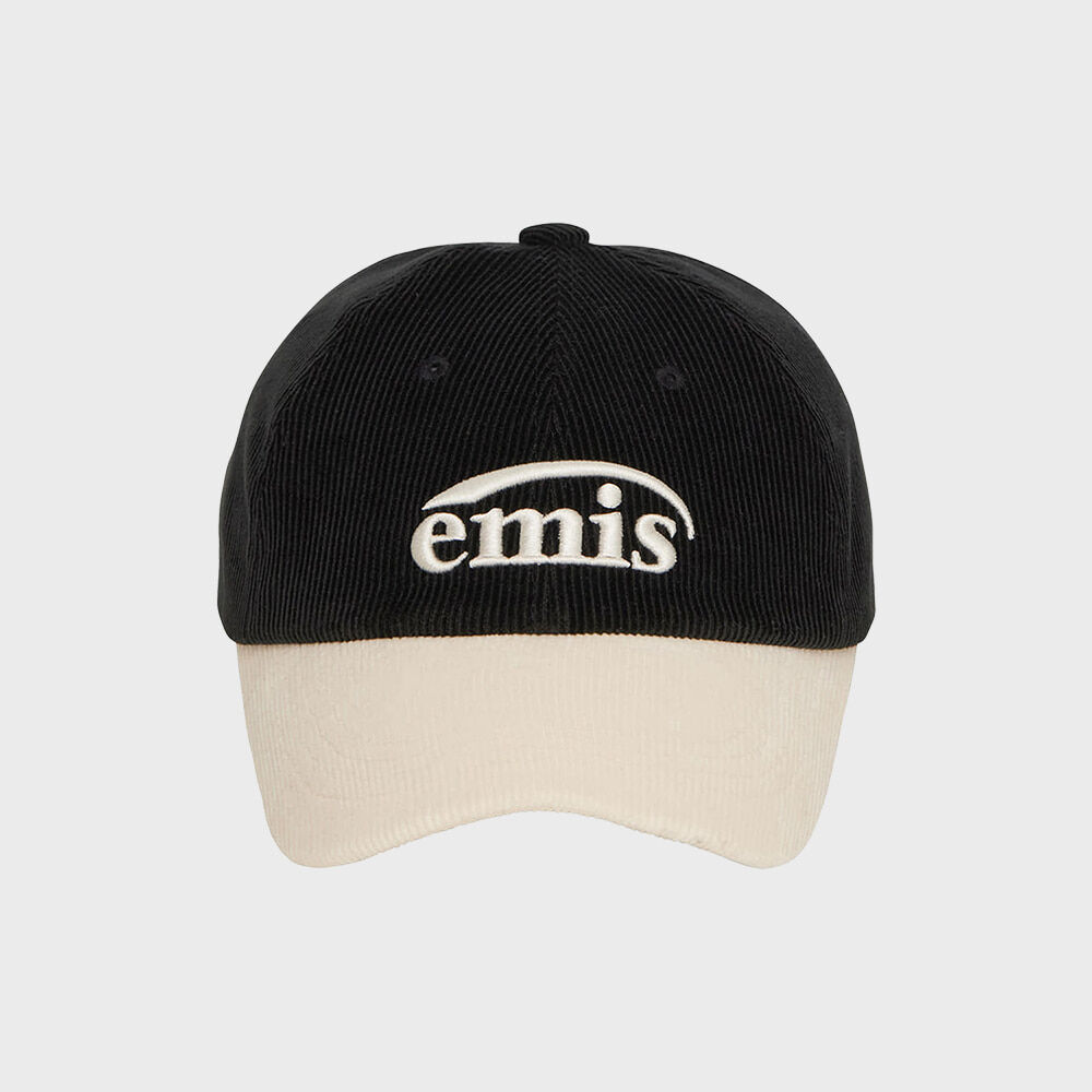 ★EMIS★ NEW LOGO CORDUROY EMIS CAP RENEWALNAVY m1037_139647 NEW LOGO CORDUROY EMIS CAP (RENEWAL)-NAVY - 감도 깊은 취향