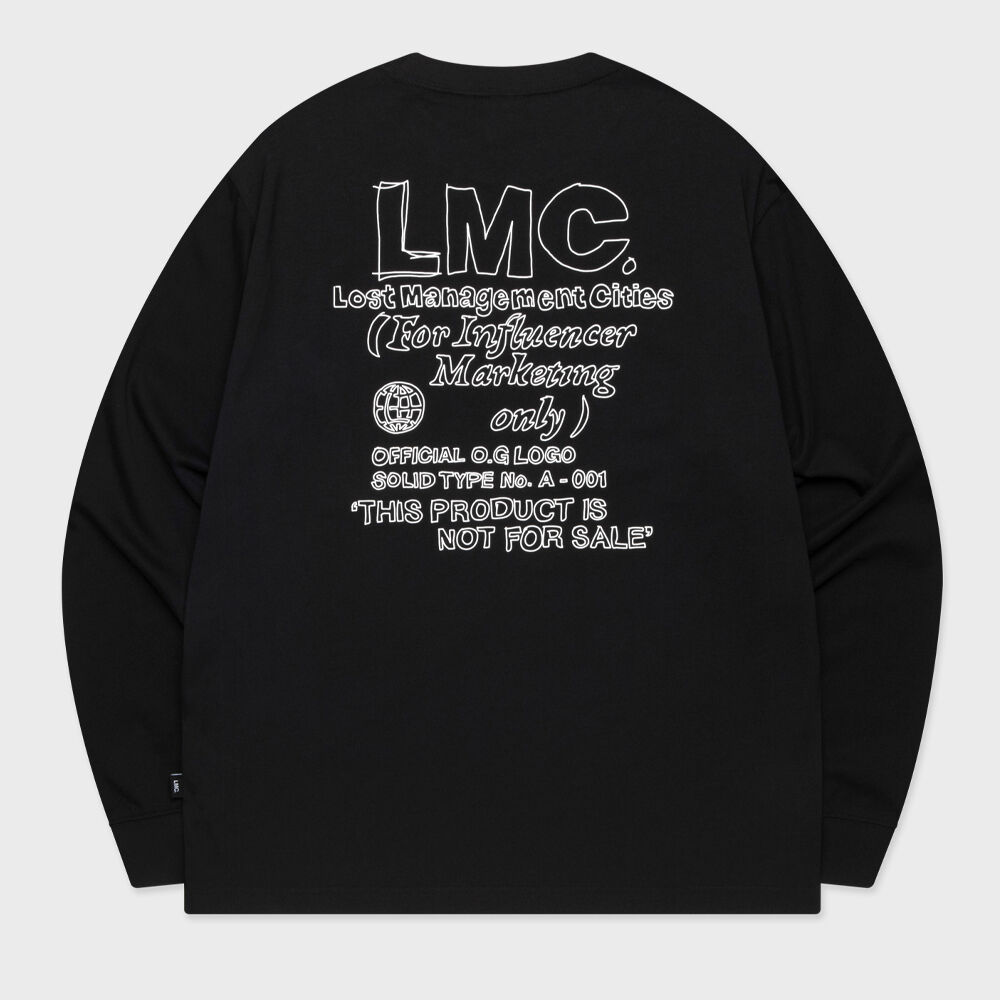 [ LMC ]★24FW★韓国人気★CHEMICAL SOCCER LONG SLV TEE LMC tシャツ 「LMC / エルエムシー」CHEMICAL SOCCER LONG SLV