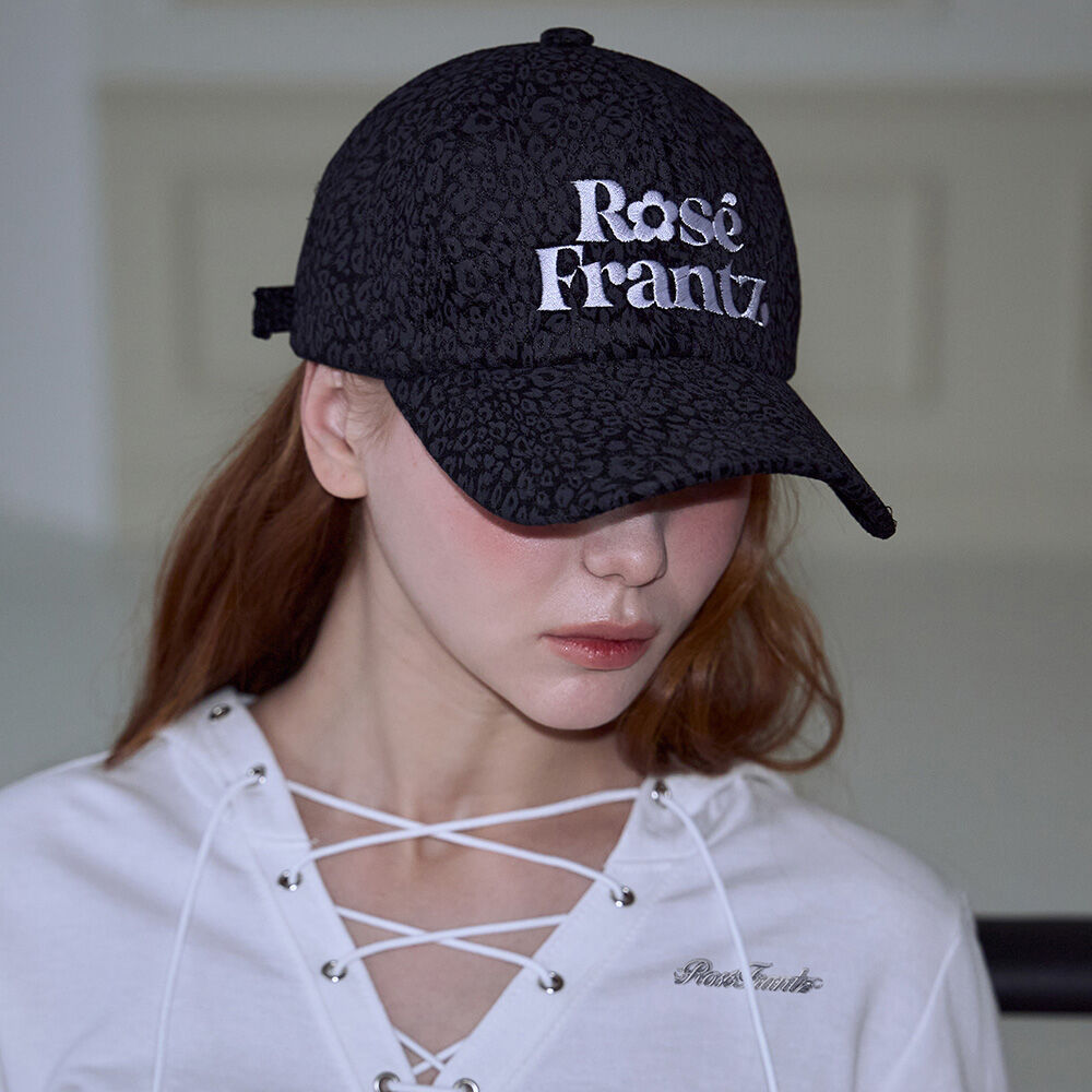 YBX SOUP Loli bunny Lace ball Cap_black - 감도 깊은 취향