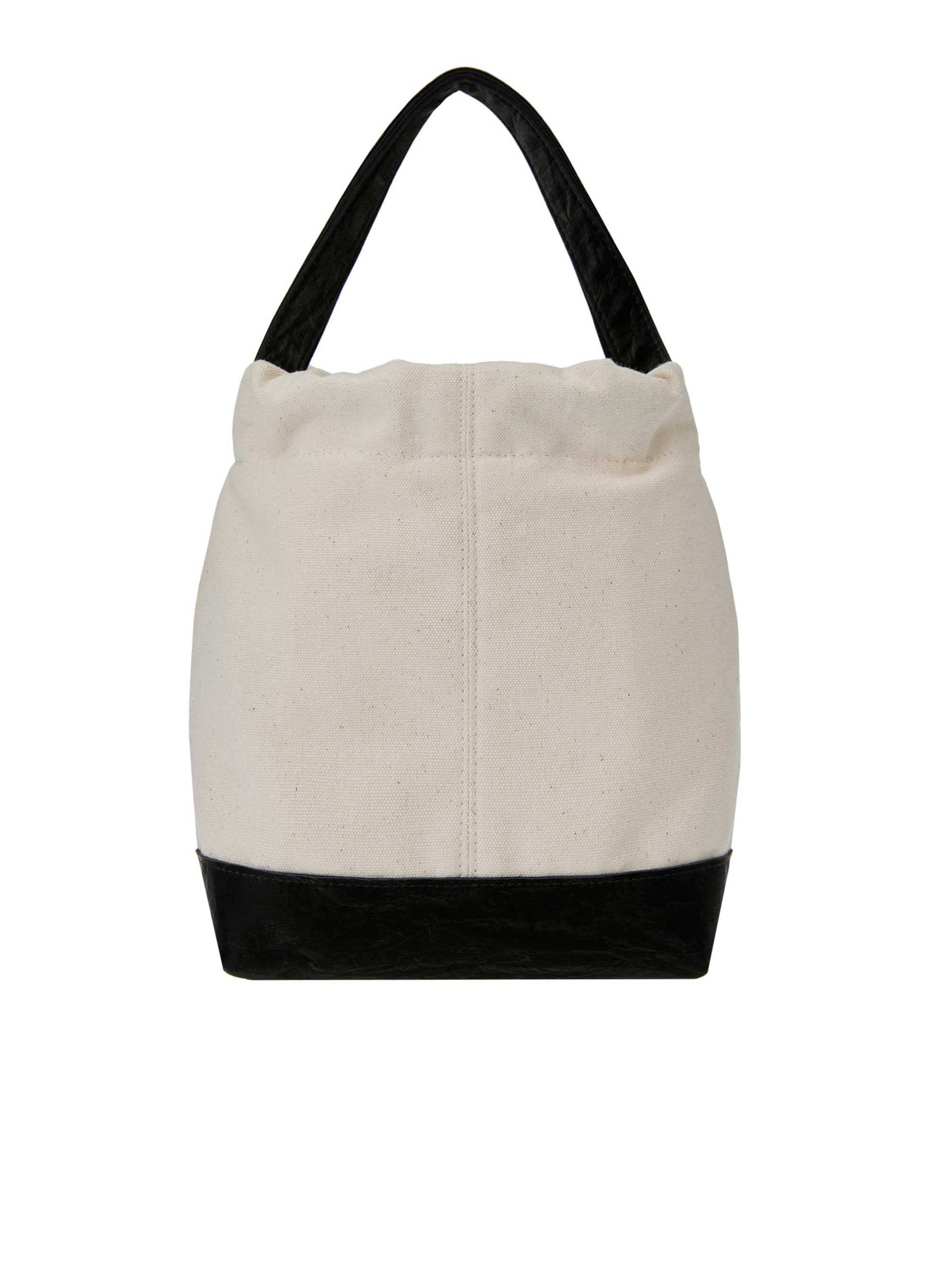 CANVAS TOTE BUCKET BAG-BLACK - 감도 깊은 취향 셀렉트샵 29CM