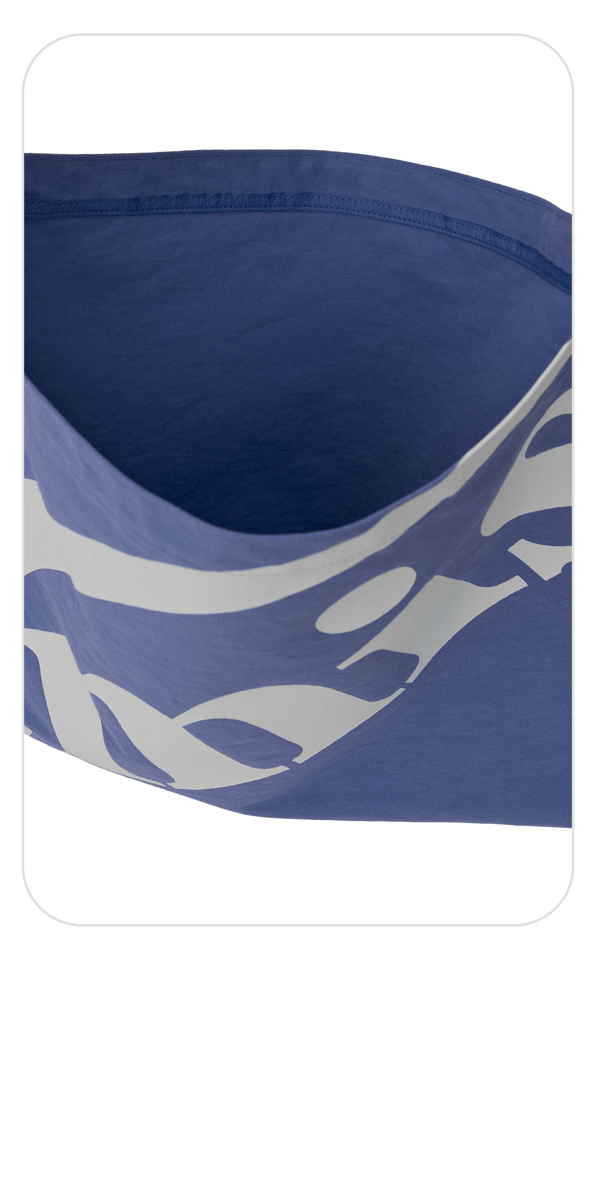 ★EMS★ CROPPED LOGO COTTON ECO BAGBLUE CROPPED LOGO COTTON ECO BAG-BLUE - 감도 깊은 취향 셀렉트샵 29CM