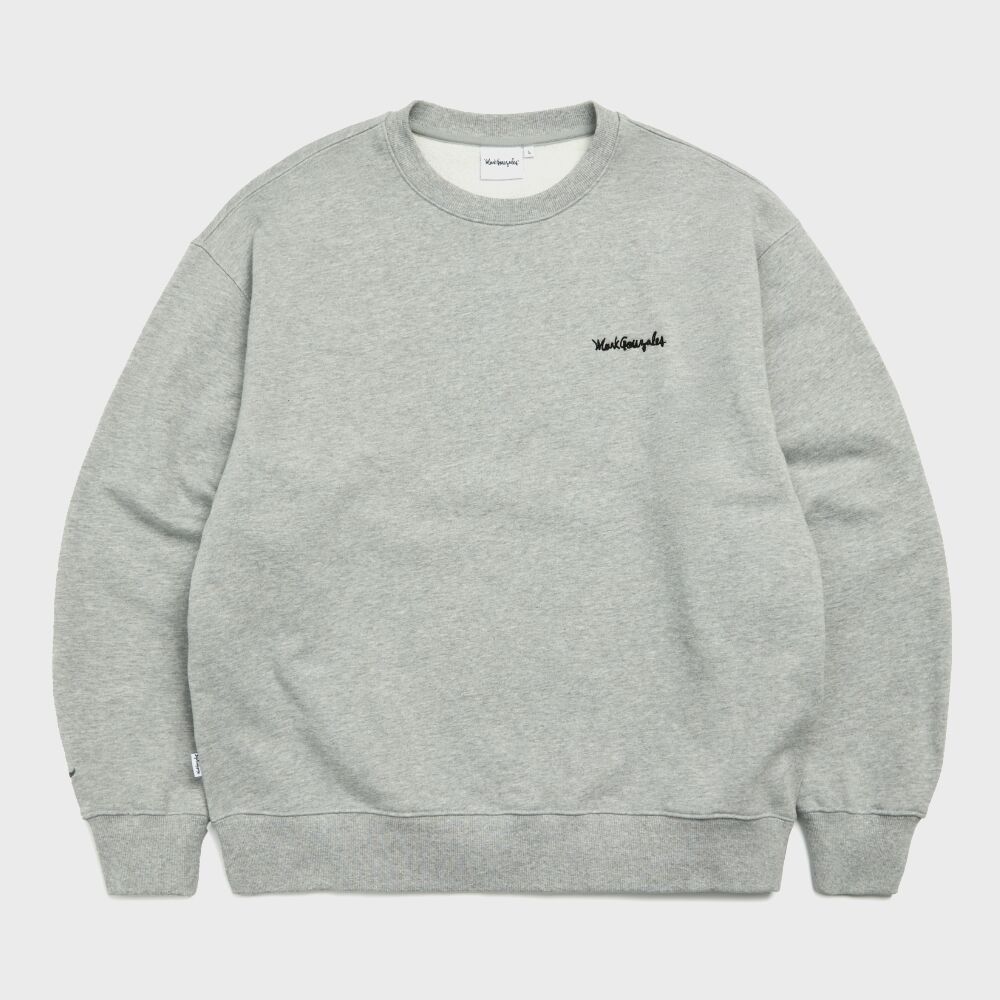 ★SAINTPAIN★送料込み★韓国★SP SAINT ELLIPSE LOGO CREWNECK SP SAINT ELLIPSE LOGO CREWNECK-ASH MELANGE - 감도 깊은 취향